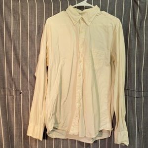 J crew button down tailored fit washed casual pre owned 100% cotton